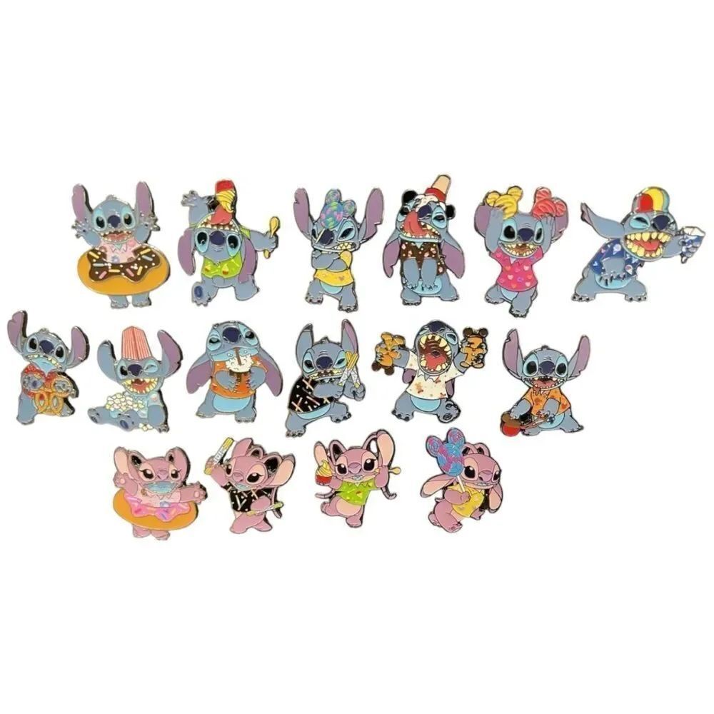 Disney Pin Stitch Attacks Snacks Churro from Mystery Series 2025 1 of 16 - Picture 11 of 13